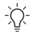 Symbol representing the high-definition brightness of the display.